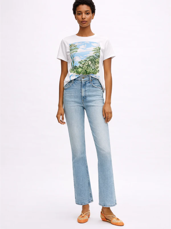 Jean sur-mesure bootcut taille haute – Infinite Motion | HOLDENIM