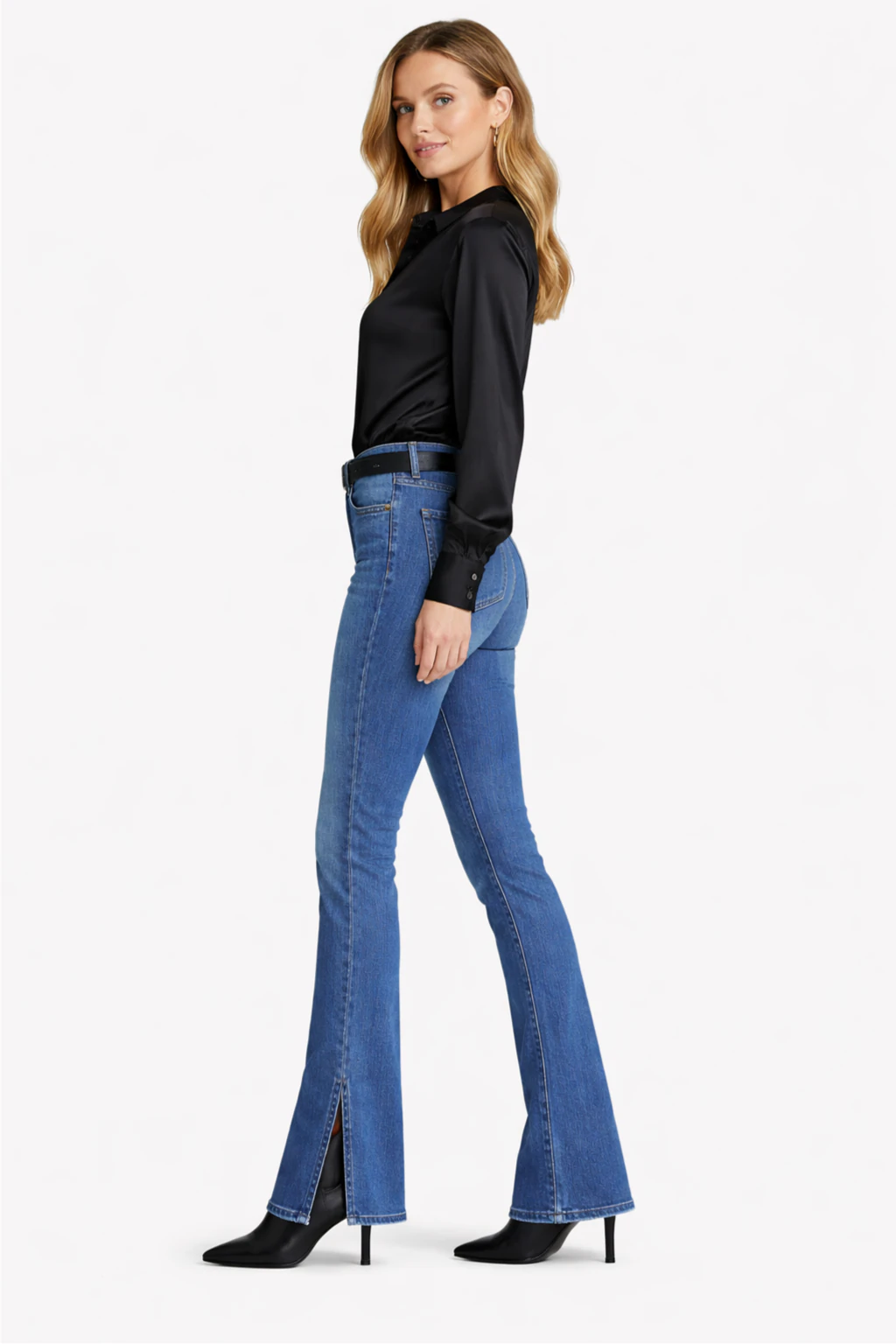 Jean sur-mesure bootcut taille moyenne – Absolute Line - BF103 - Vue 3
