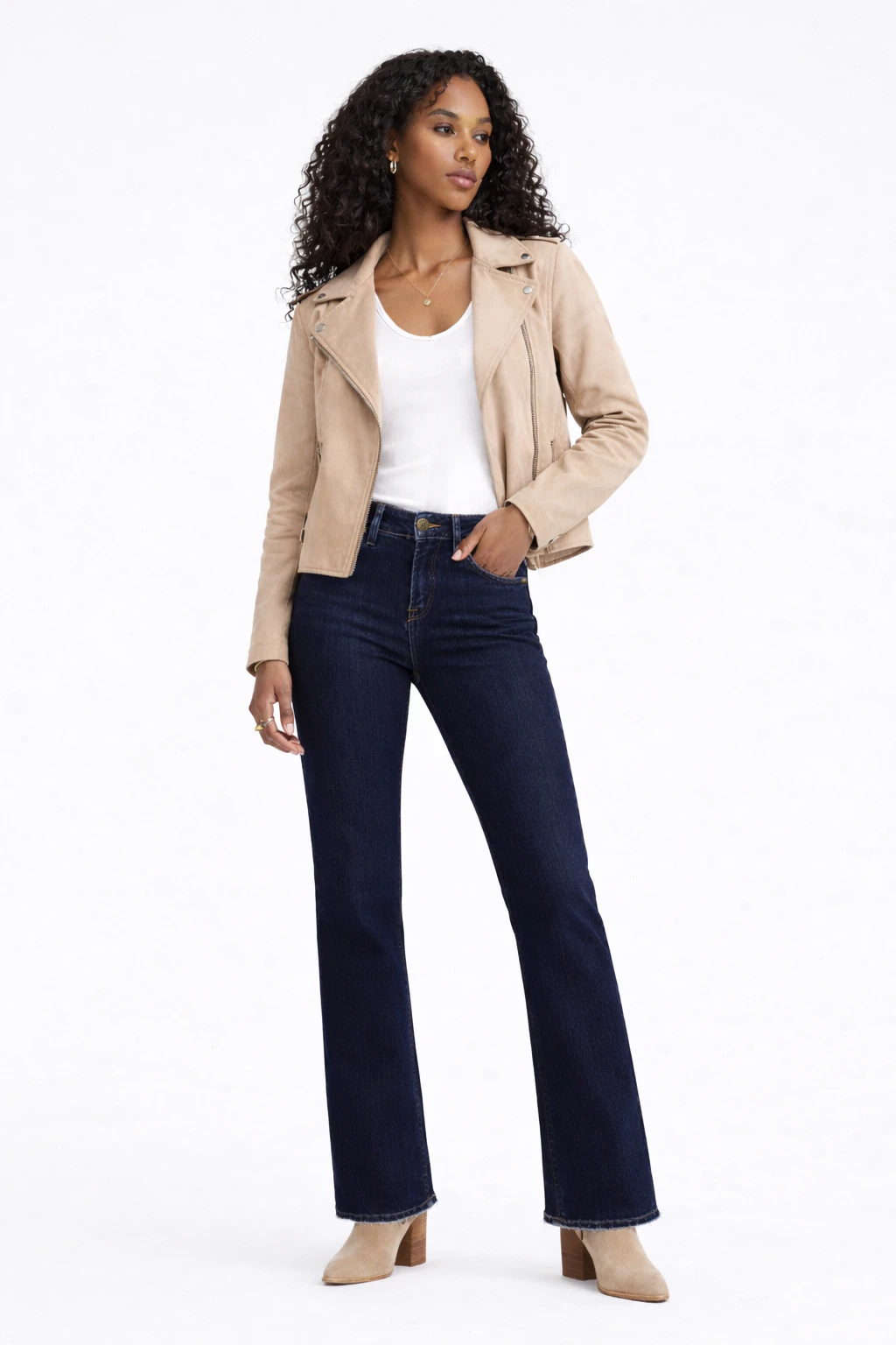 Jean sur-mesure bootcut taille basse – Freedom Line - BF105 - Vue 1