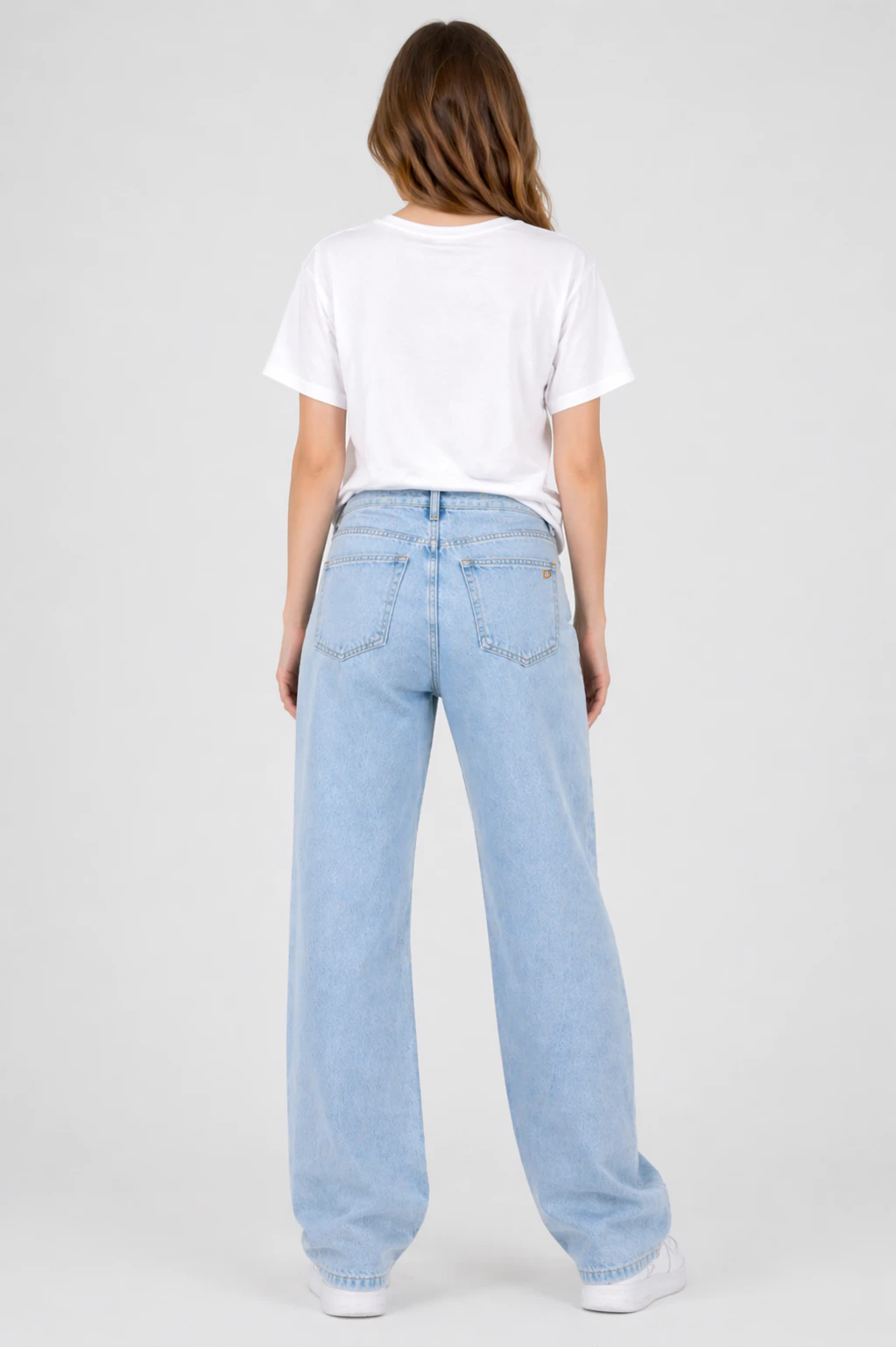 Jean sur-mesure boyfriend taille basse – Velvet Motion - BS206 - Vue 2