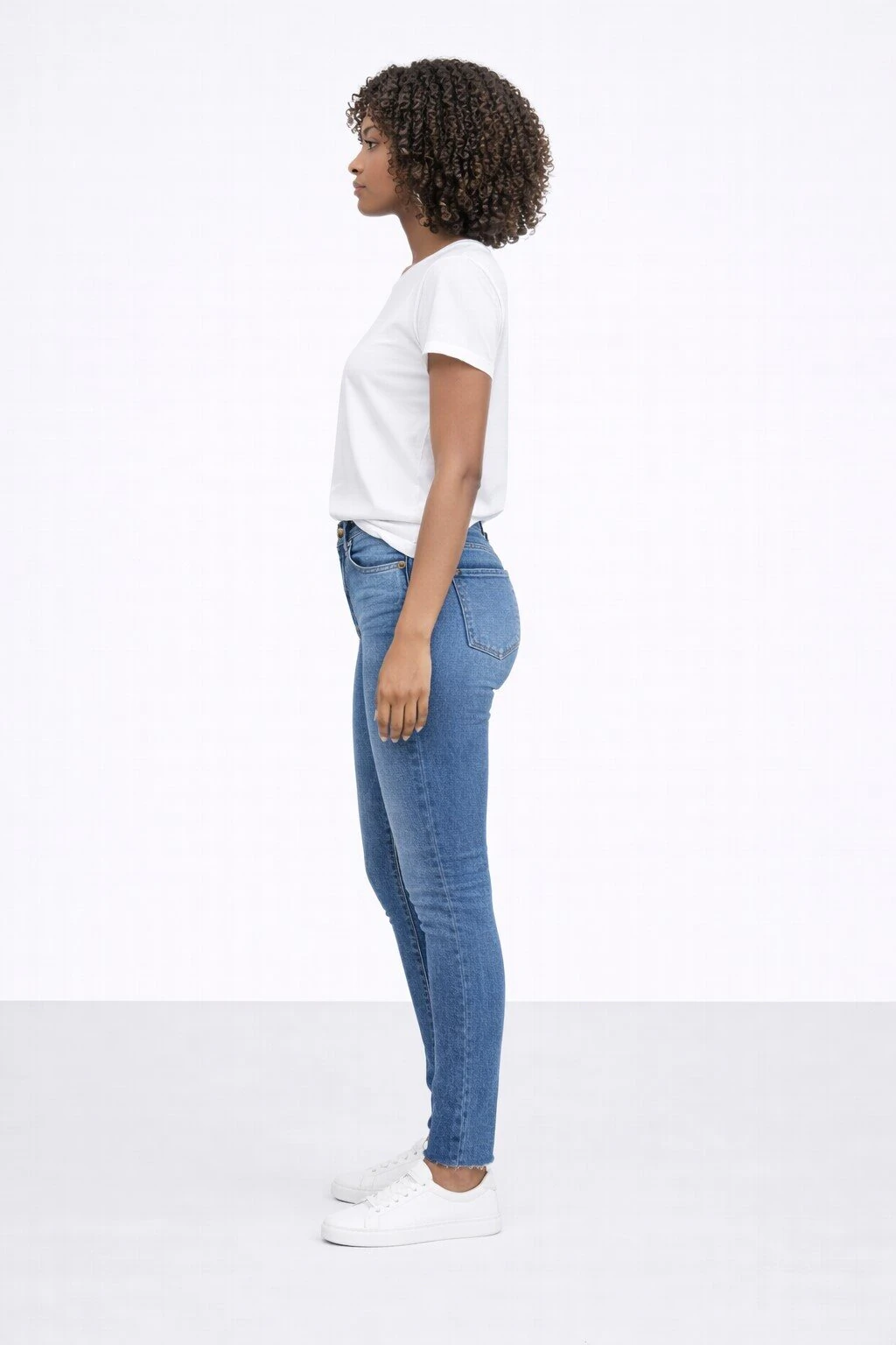 Jean sur-mesure skinny taille basse – Elevated Confidence 2 - SS503 - Vue 3