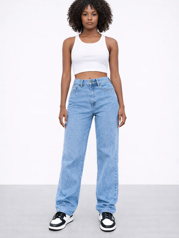 Jean sur-mesure wide leg taille haute – Essential Drift 2 | HOLDENIM