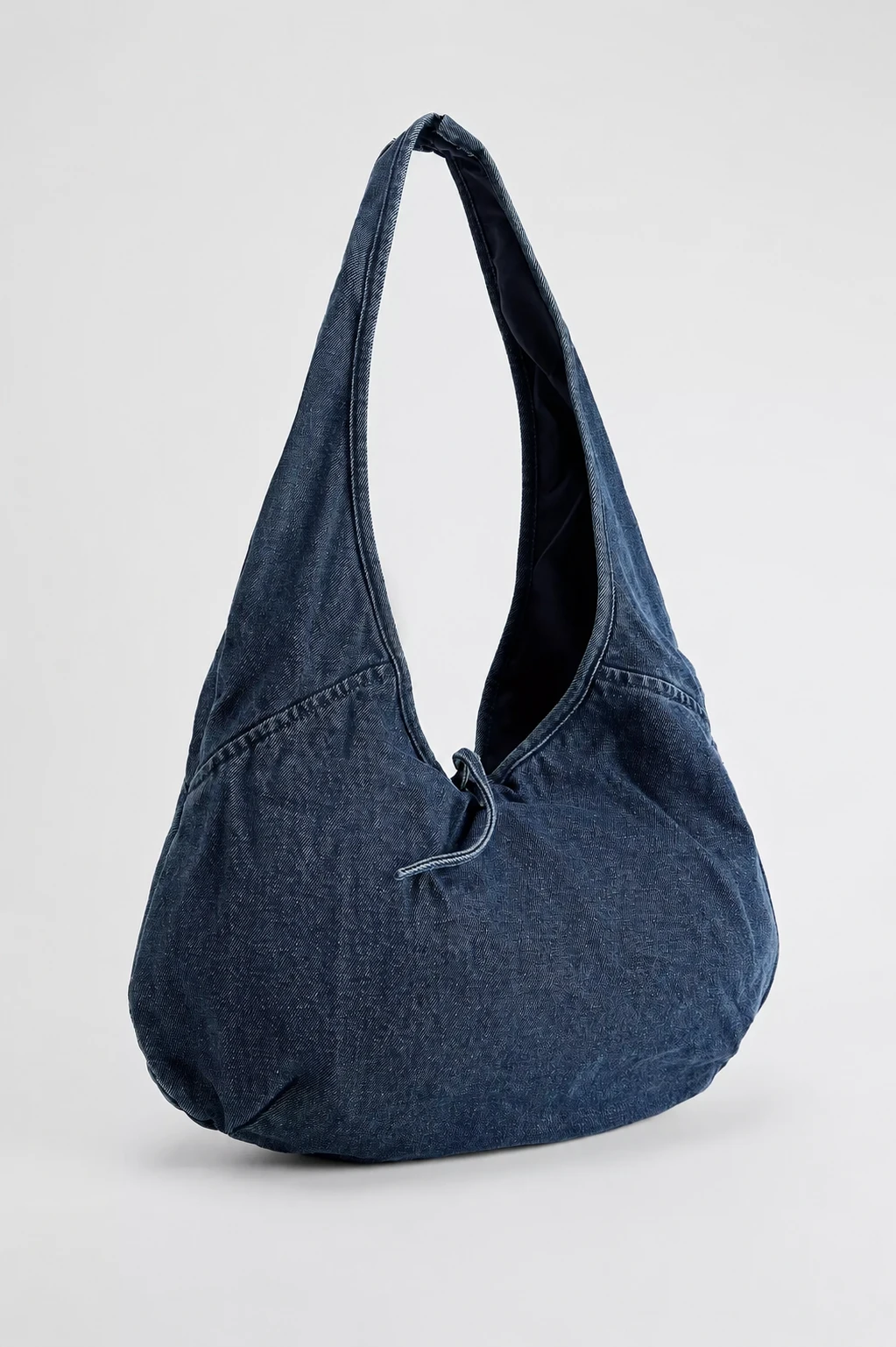 Sac hobo en denim personnalisable – Modèle Nomad - Vue 3