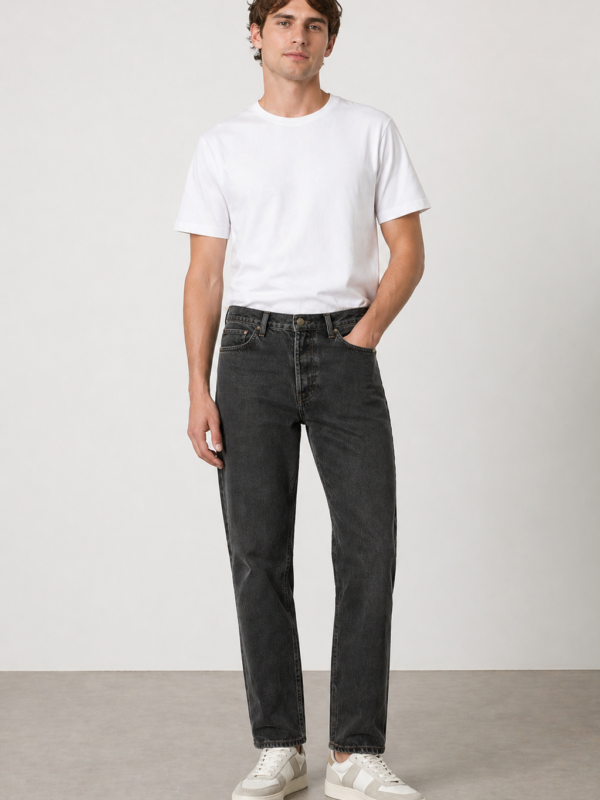 Jean sur-mesure regular homme taille moyenne – Shadow Balance | HOLDENIM