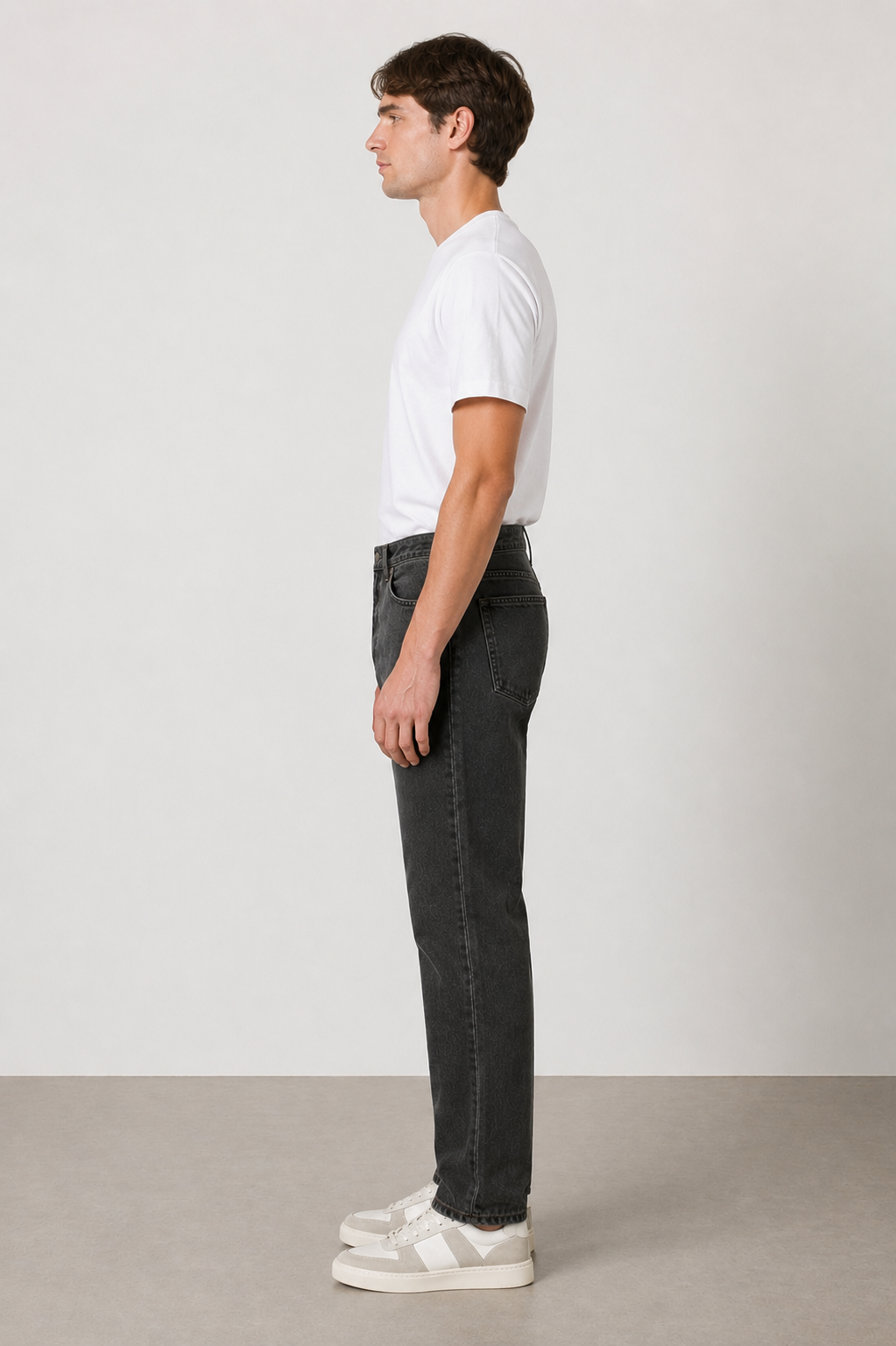 Jean sur-mesure regular homme taille moyenne – Shadow Balance | HOLDENIM - RP201 - Vue3