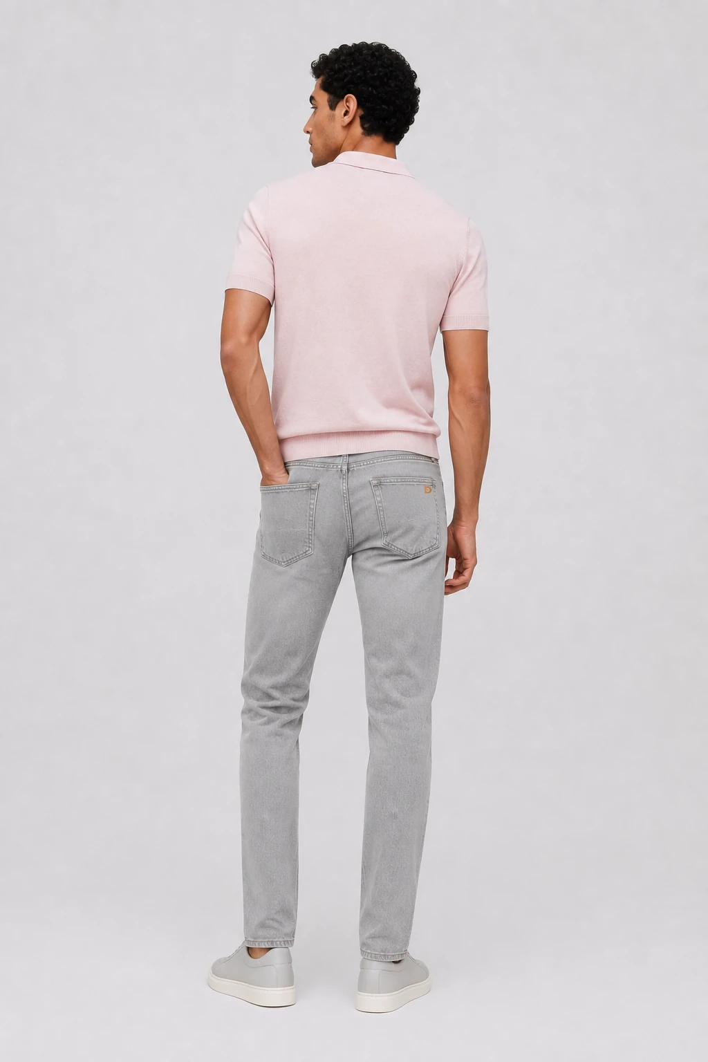 Jean sur-mesure regular homme taille haute – Urban Balance | HOLDENIM RP203 - Vue 2