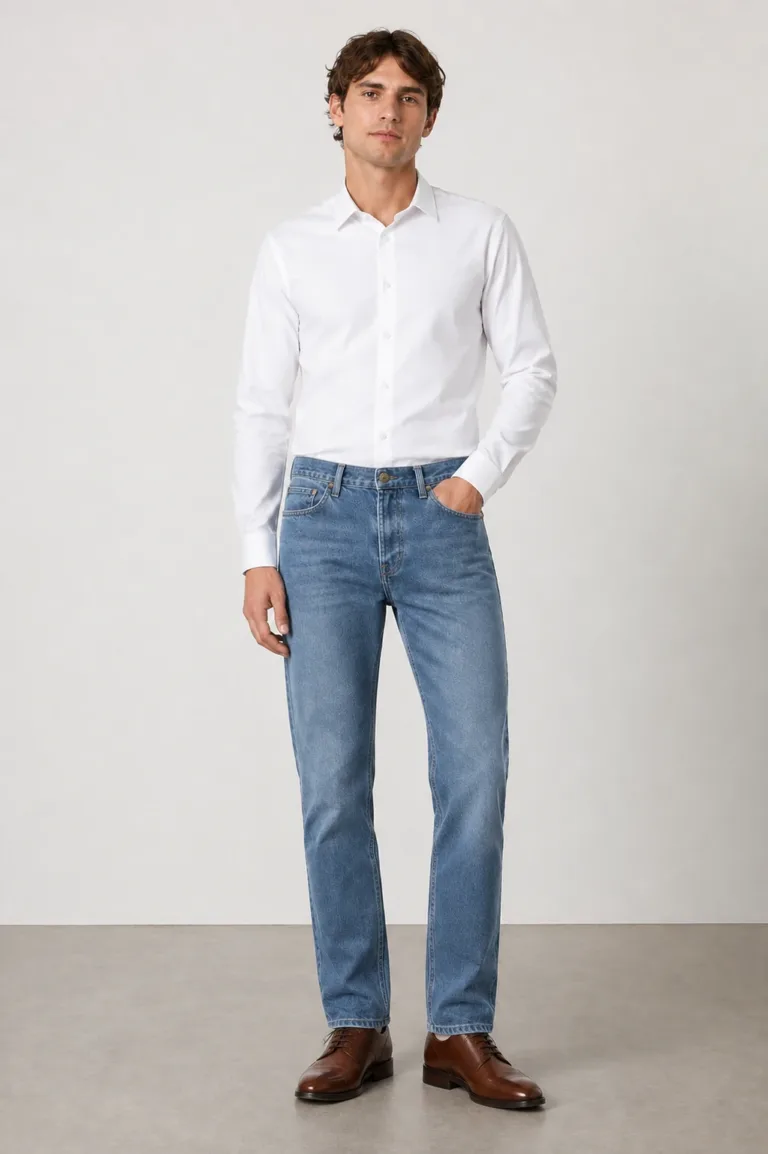 Jean sur-mesure regular homme taille basse – Graphite Motion | HOLDENIM
