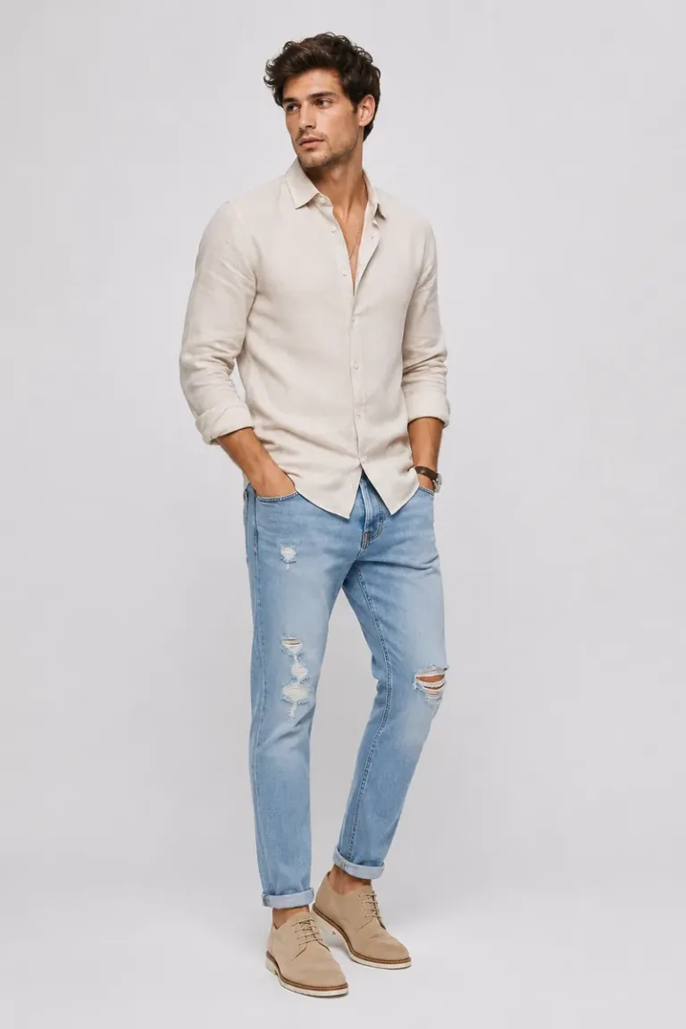 Jean sur-mesure slim homme taille basse – Skyline Fit | HOLDENIM