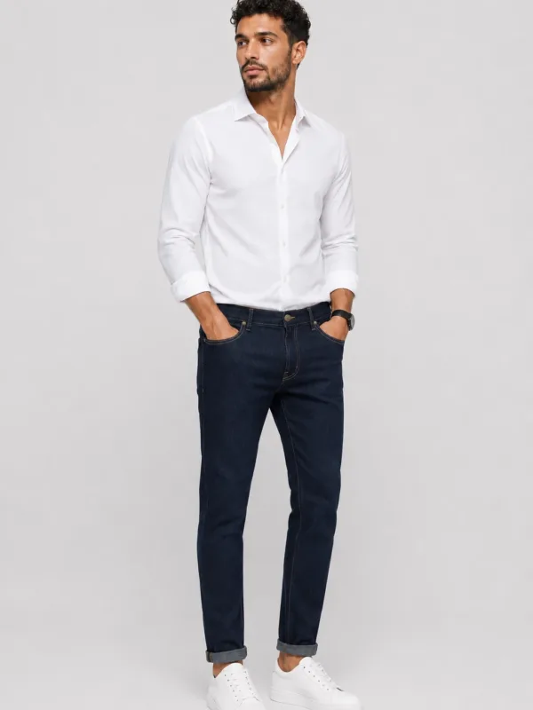 Jean sur-mesure slim homme taille moyenne – Urban Edge | HOLDENIM