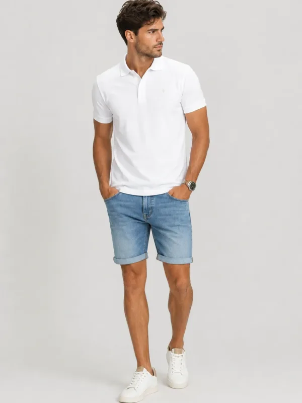 Short en jean sur-mesure homme taille moyenne – Summer Frame | HOLDENIM
