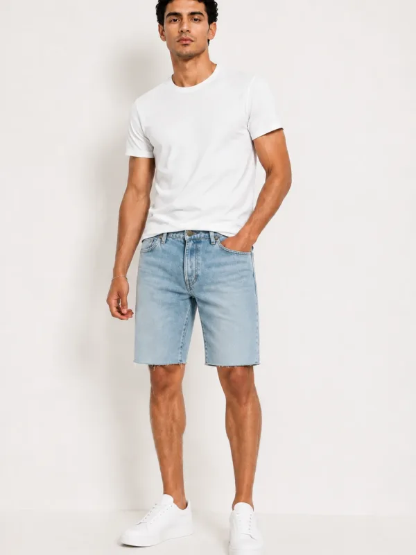 Short en jean sur-mesure homme taille basse – Free Motion | HOLDENIM